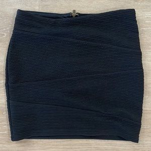 F21 Mini Skirt Black
